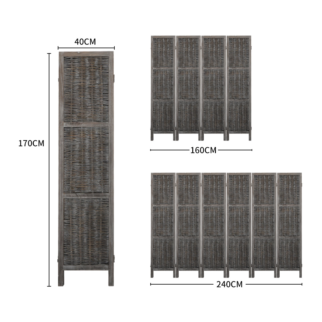 Levede Partition Room Divider - 4 and 6 Panels - Levede