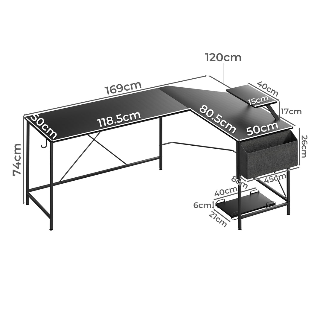 Levede Computer Desk Corner Desk - Levede