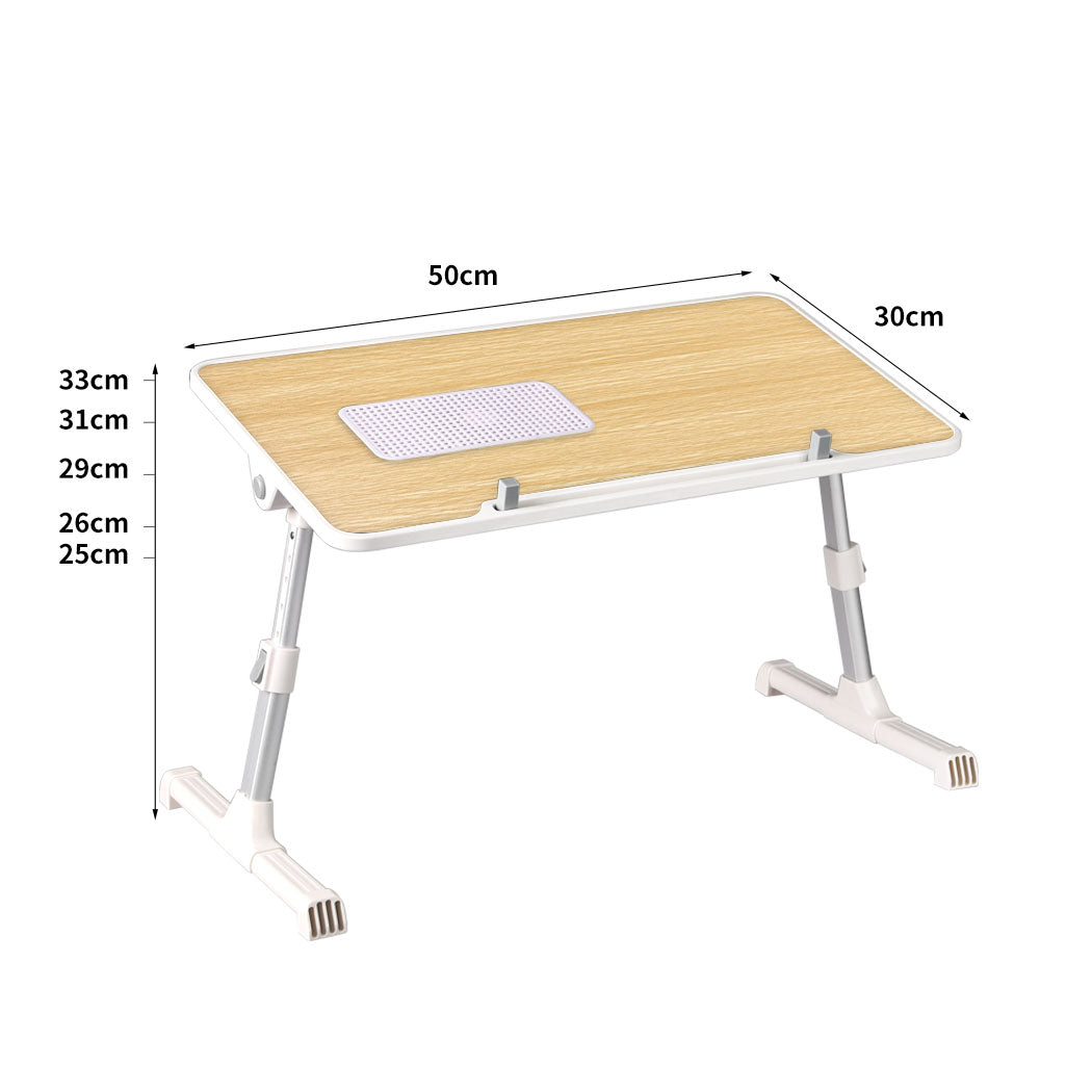 Levede Laptop Desk Computer Stand Table with Fan Tray - Levede