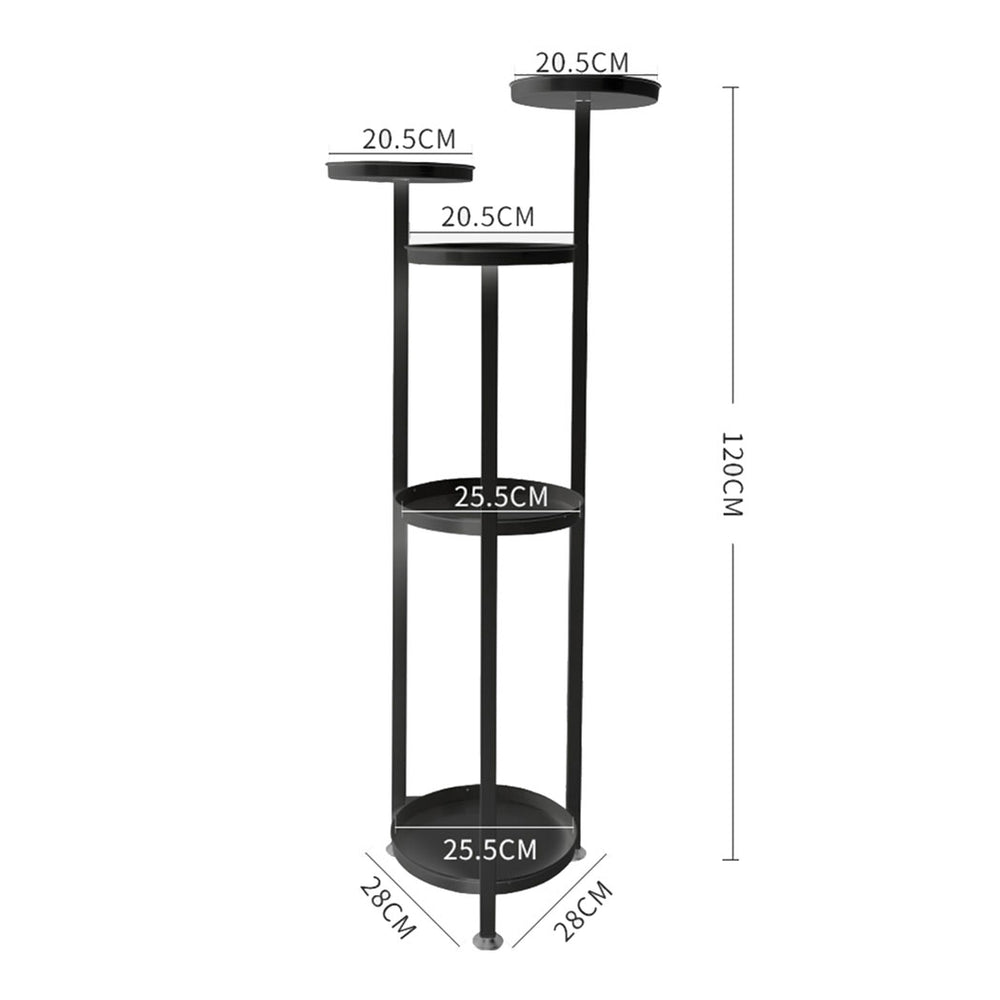 Levede Plant Stand Outdoor Indoor Flower - Large and Medium - Levede