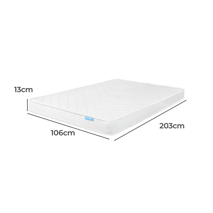 Dreamz Mattress Spring Coil Bonnell Bed Sleep Foam Medium Firm 13CM - Levede