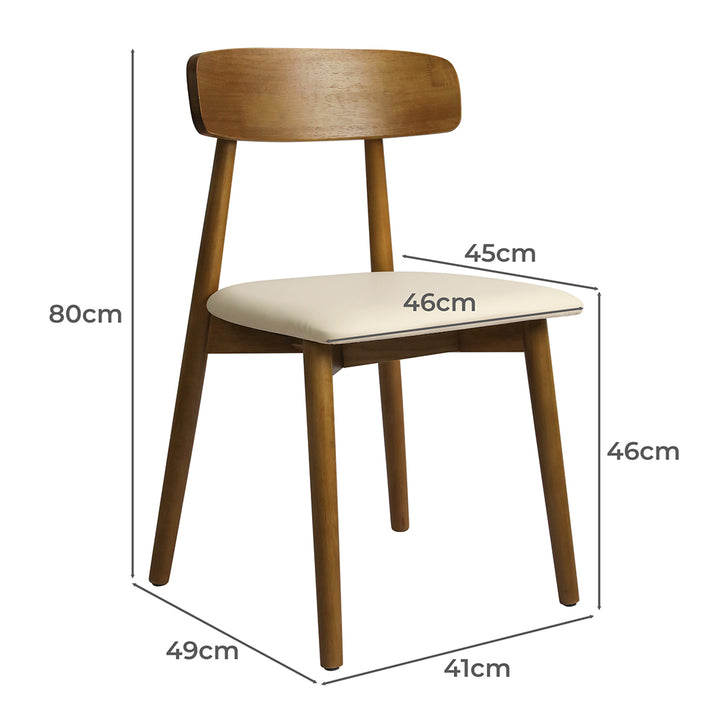 Levede 2x Dining Chairs Kitchen Chair - Levede