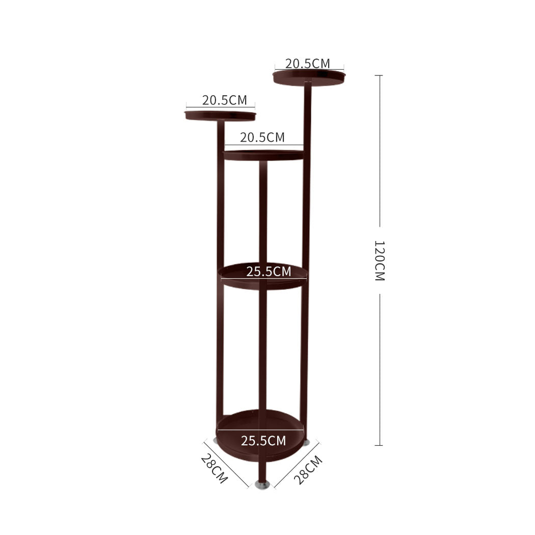 Levede Plant Stand Outdoor Indoor Flower - Large and Medium - Levede