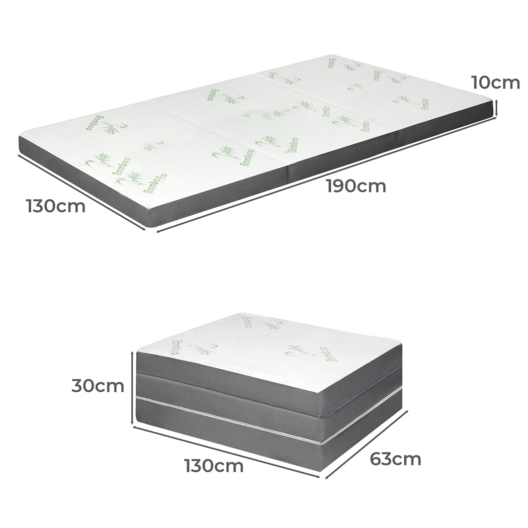 DreamZ Folding Mattress Foldable Foam - Levede