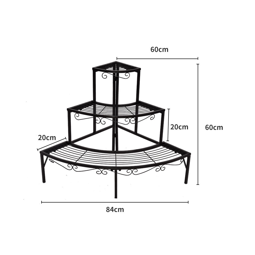 Levede Plant Stand 2X Outdoor Indoor Metal - Levede