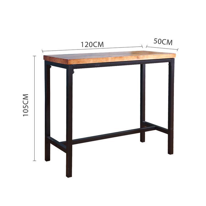 Levede Industrial Bar Table and Barstools Set - Levede