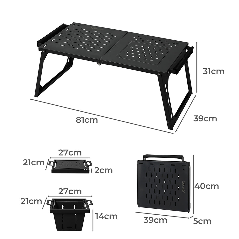 Levede Lightweight Multi-Functional Folding Desktop Table - Levede