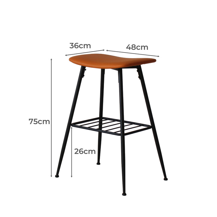 Levede 2x Bar Stools Kitchen Bar Pub - Levede