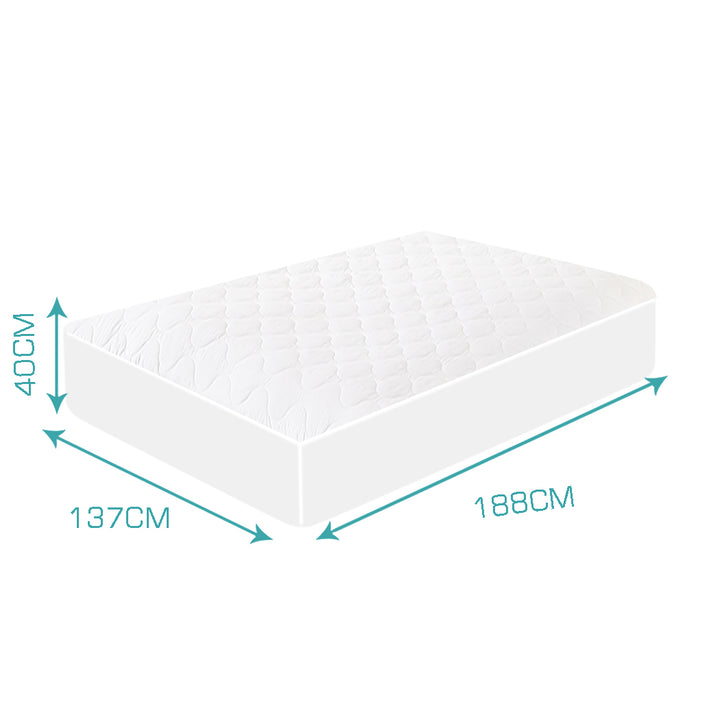 DreamZ Fitted Waterproof Bed Mattress - Levede