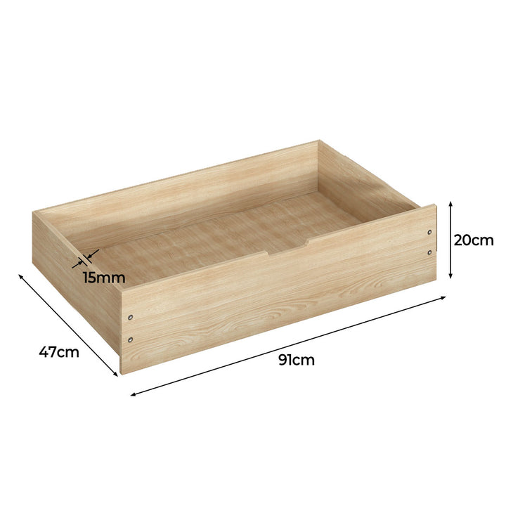 Levede 2x Bed Frame Storage Drawers - Levede