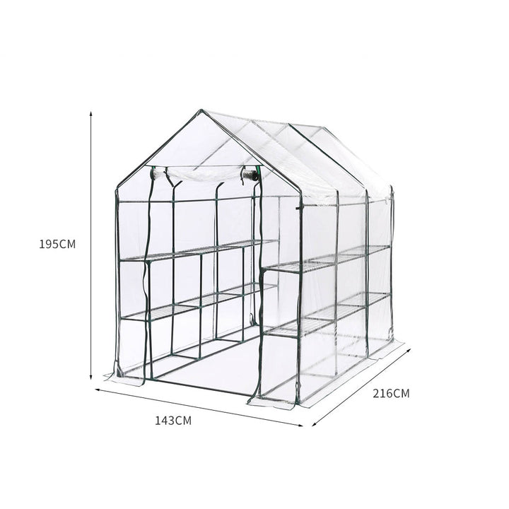 Levede Greenhouse Walk In 3 Tier Garden - Levede