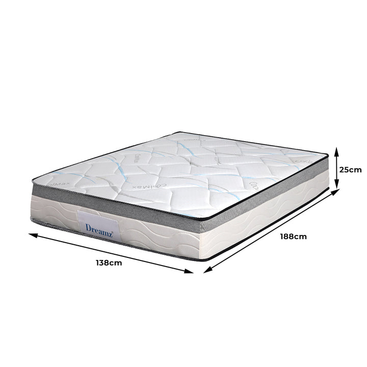 Dreamz Spring Mattress Bed Pocket Tight - Levede