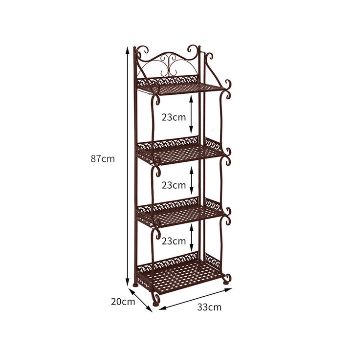 Levede Plant Stand 4 Tiers Outdoor Indoor - Levede