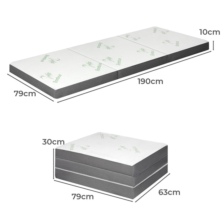 DreamZ Folding Mattress Foldable Foam - Levede