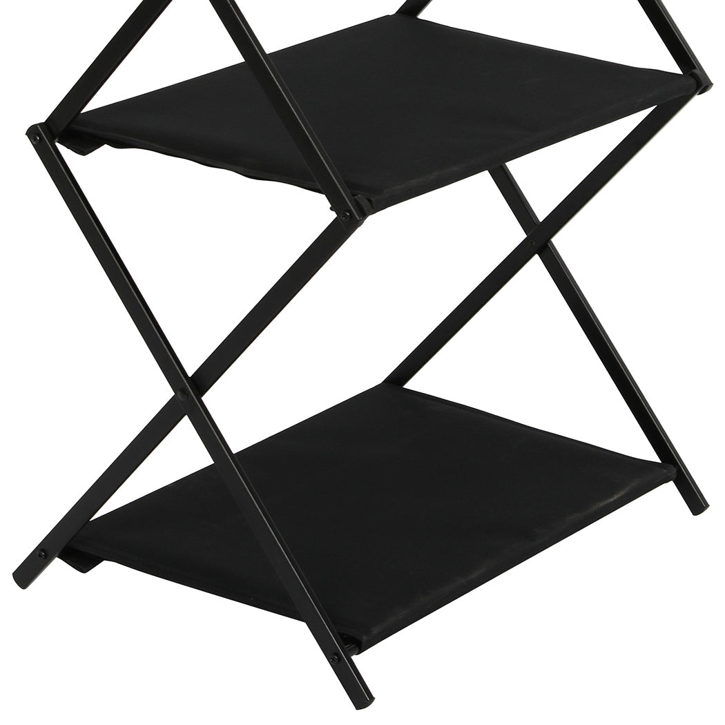 Levede Foldable Camping Storage Shelves with Hooks - Levede