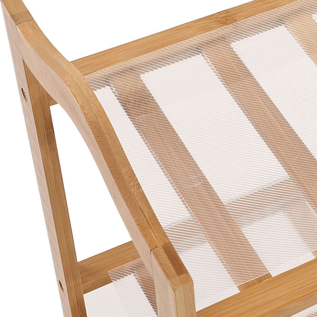 Bamboo Shoe Rack Storage Wooden