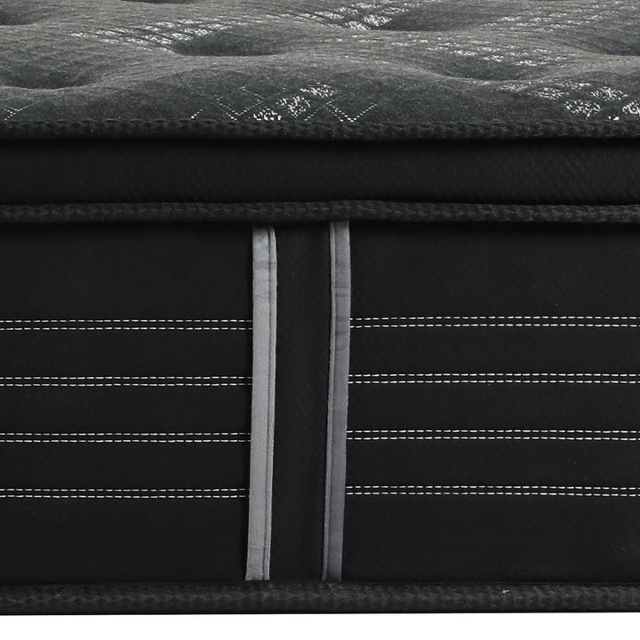 Spring Mattress Bed Pocket Egg Crate Foam Medium Firm Single Size 34cm