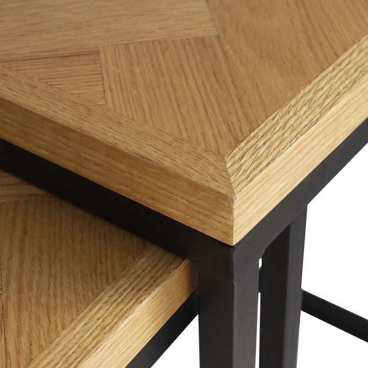 Levede 2PCS Nesting Coffee Tables - Levede