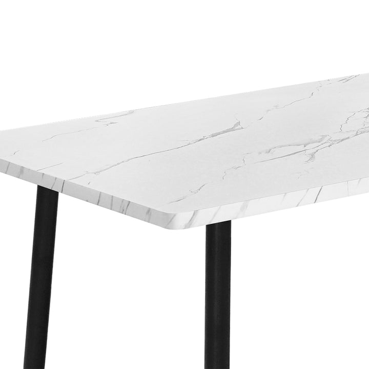 Levede Steel Dining Table for 4-6 Seaters, 150cm Length - Levede