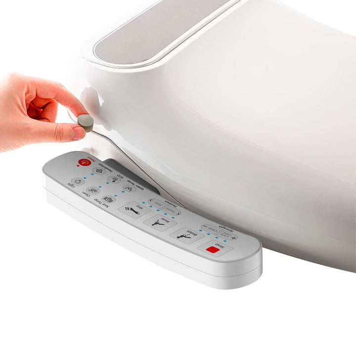 Electric Bidet Toilet Seat Cover Bathroom Washlet Spray Water Auto Smart Wash