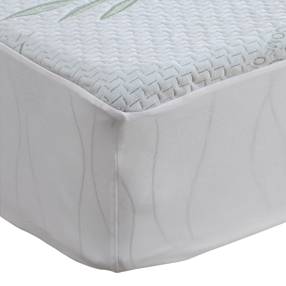 DreamZ Fully Fitted Waterproof Breathable Mattress Protector - Levede