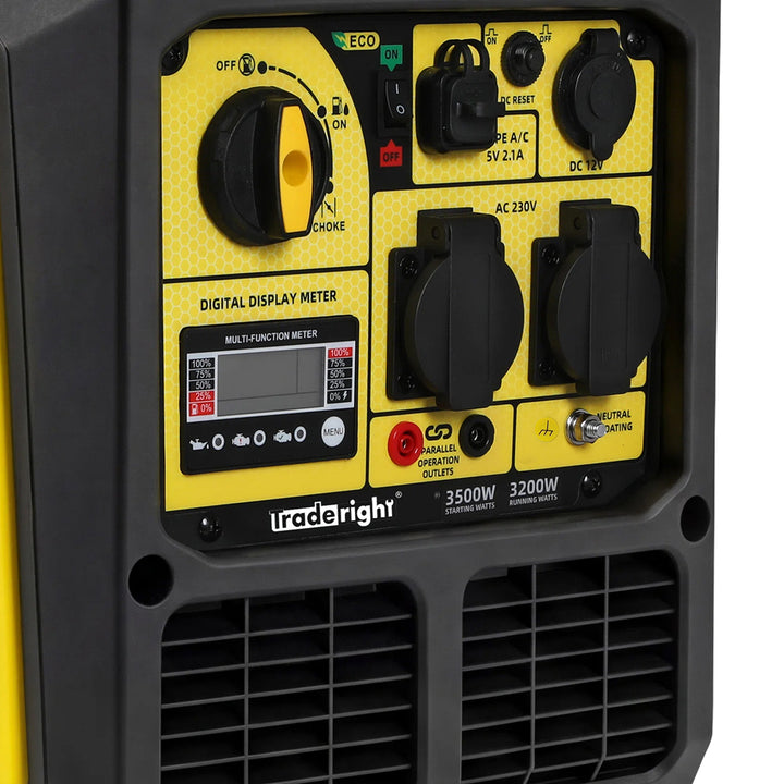 3500W Petrol Inverter Generator Portable Silent Pure Sine Wave Power