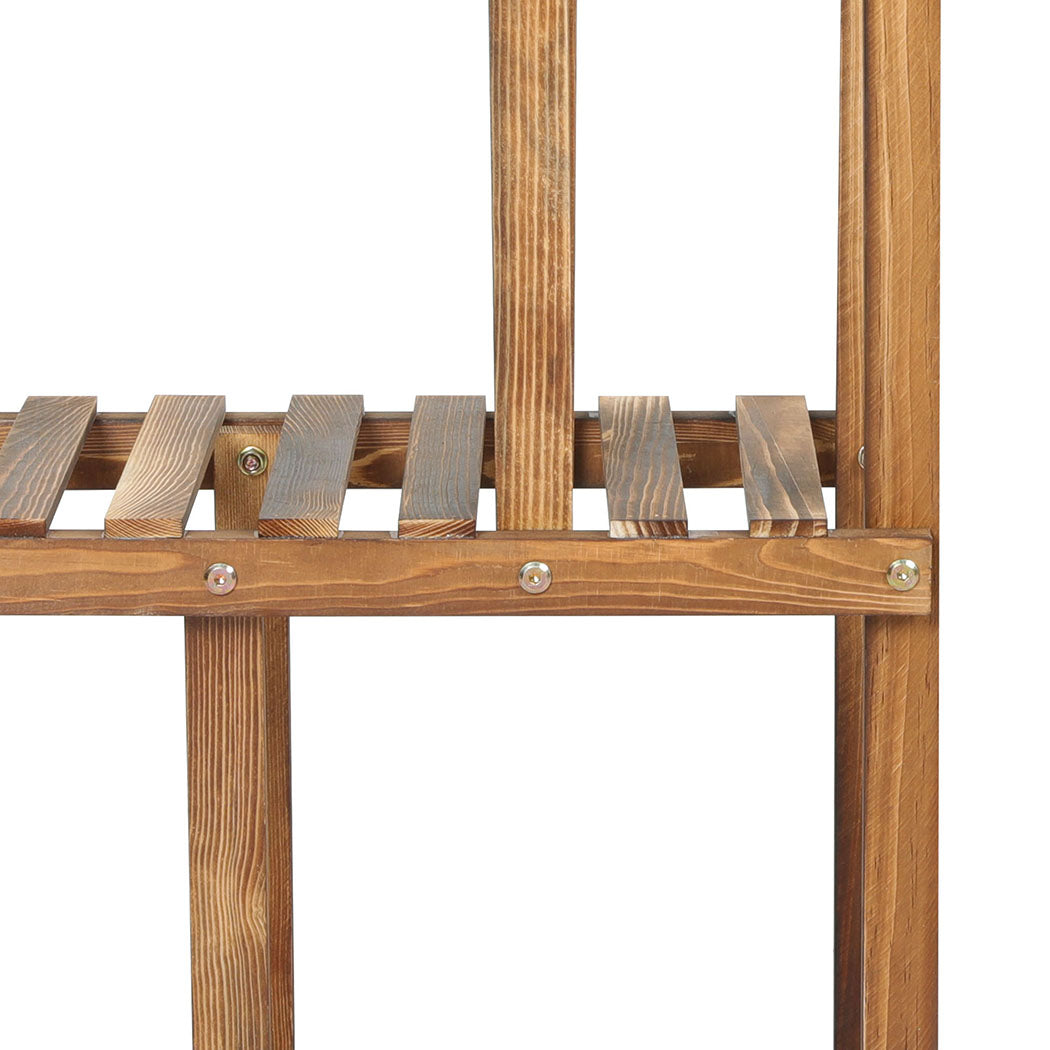 Levede 3-Tier Plant Stand Wood Wooden - Levede