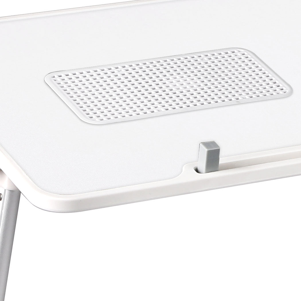 Levede Laptop Desk Computer Stand Table with Fan Tray - Levede