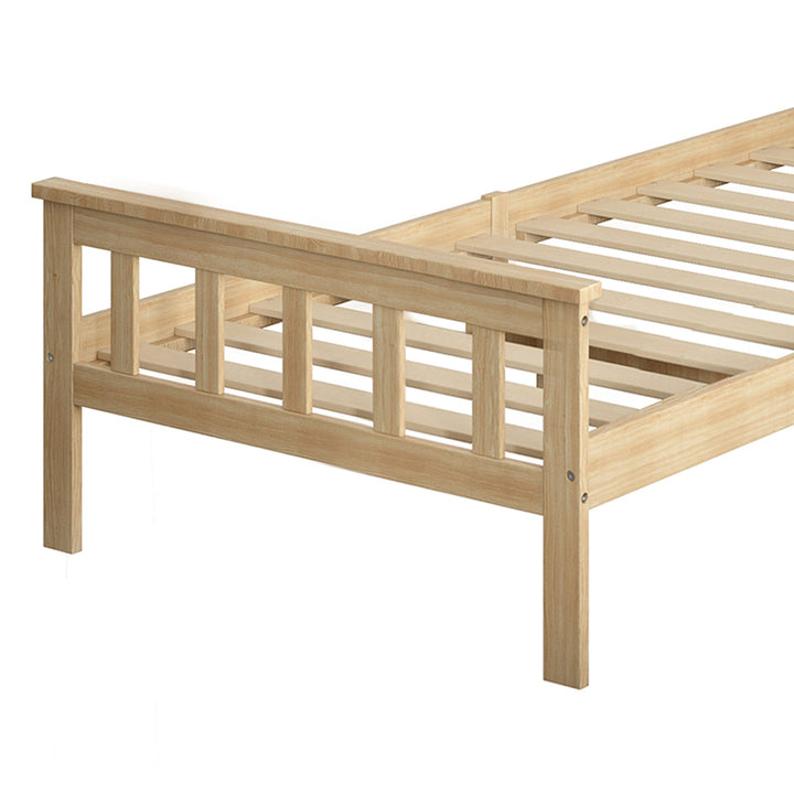 Levede Wooden Bed Frame Single Size-1831592586528296963