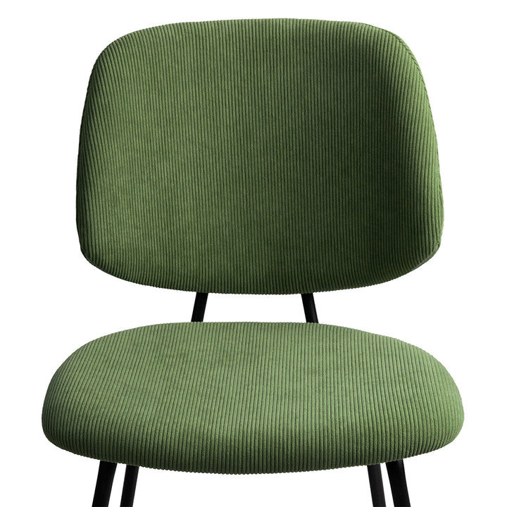 Levede 4x Dining Chairs Padded Seat Green - Levede