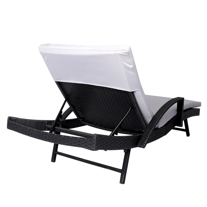 Levede Outdoor Sun Lounger Furniture Wicker Lounge - Levede