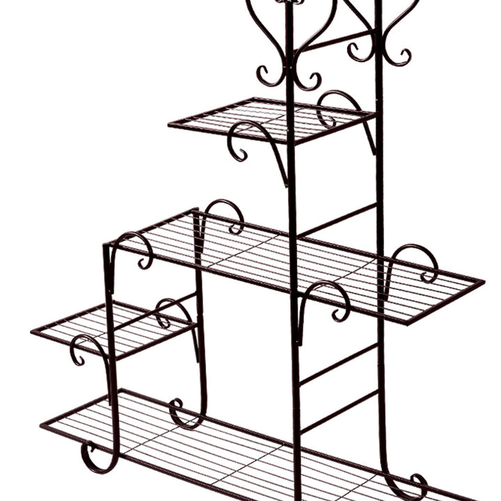 Levede 5 Tier Plant Stand Outdoor Indoor Metal - Levede