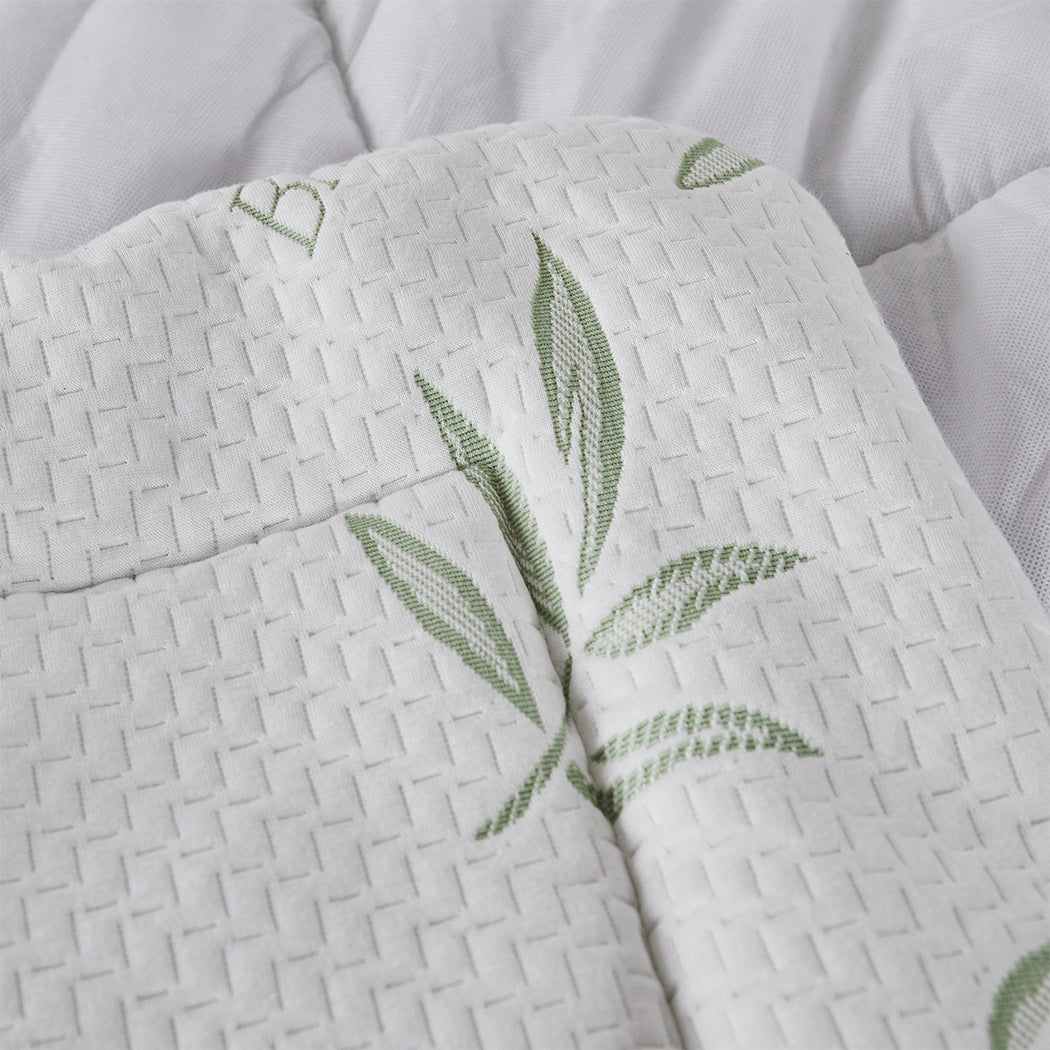 Dreamz Bamboo Pillowtop Mattress Topper - Levede