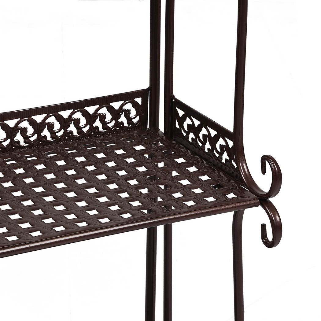 Levede Plant Stand 4 Tiers Outdoor Indoor - Levede