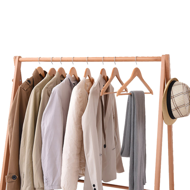 Levede Clothes Rack Wooden Wardrobe - Levede