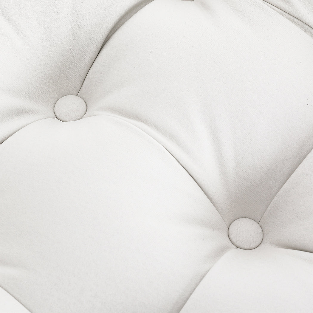 Levede Accent Ottoman Chair Footstool - Levede