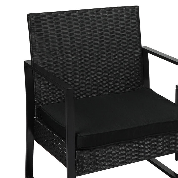 Levede 3 Pcs Outdoor Furniture Set Chair - Levede