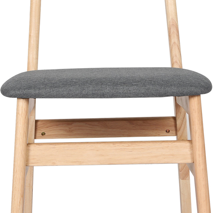 2xDining Chairs Kitchen Chair Brown 2Pack