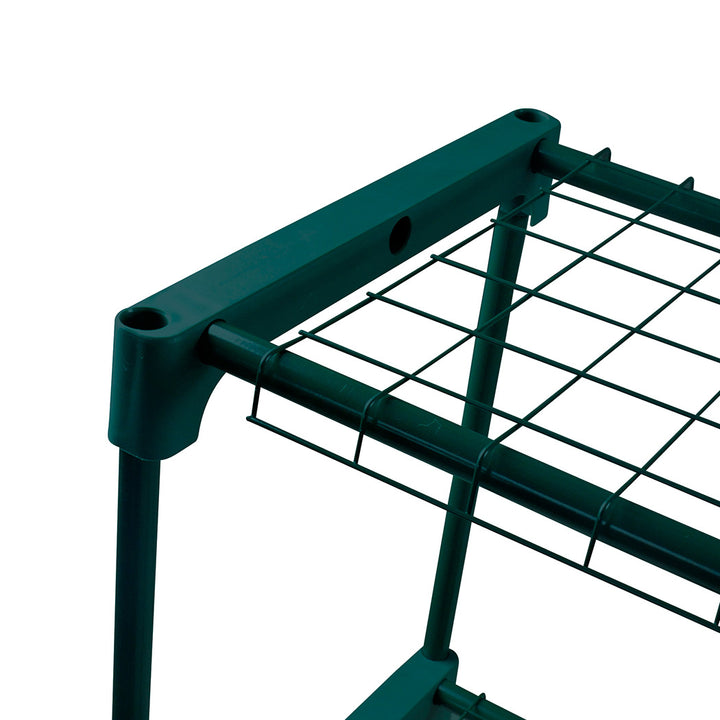 2x 4 Tier Plant Stand Shelves