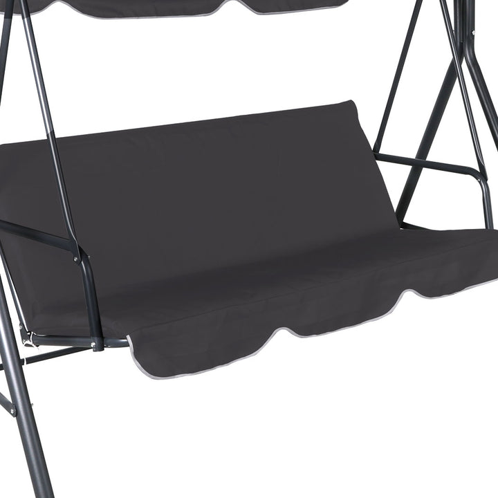 Levede Swing Chair Hammock Outdoor Furniture Grey-1831592599757131780