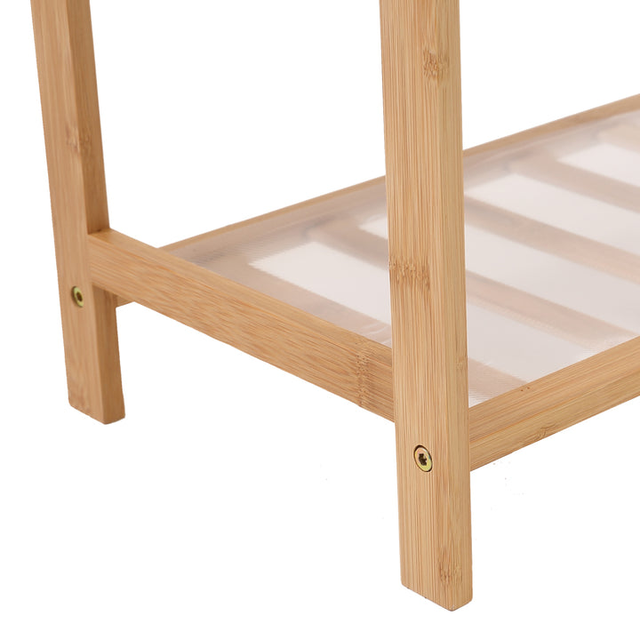 Bamboo Shoe Rack Storage Wooden