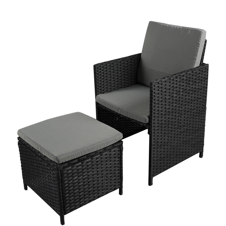 9PCS Outdoor Table Chair Set