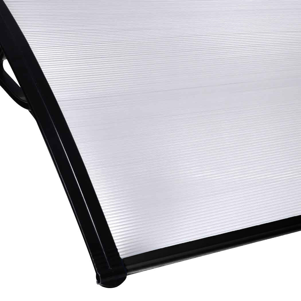 Window Door Awning Outdoor Canopy UV Patio Rain Cover DIY 1m X 4m