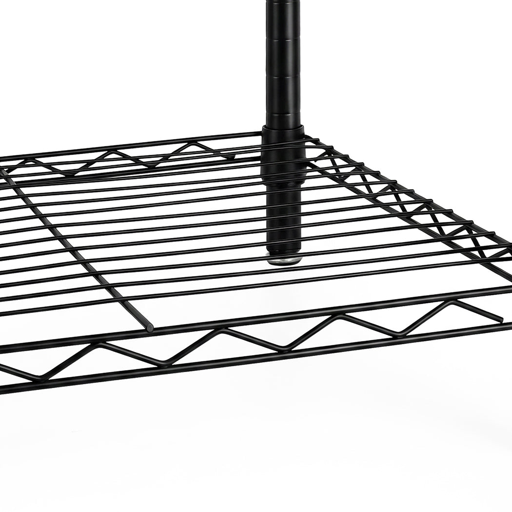 Heavy Duty Clothes Rack Organizer 500kg Carbon Steel Bedroom