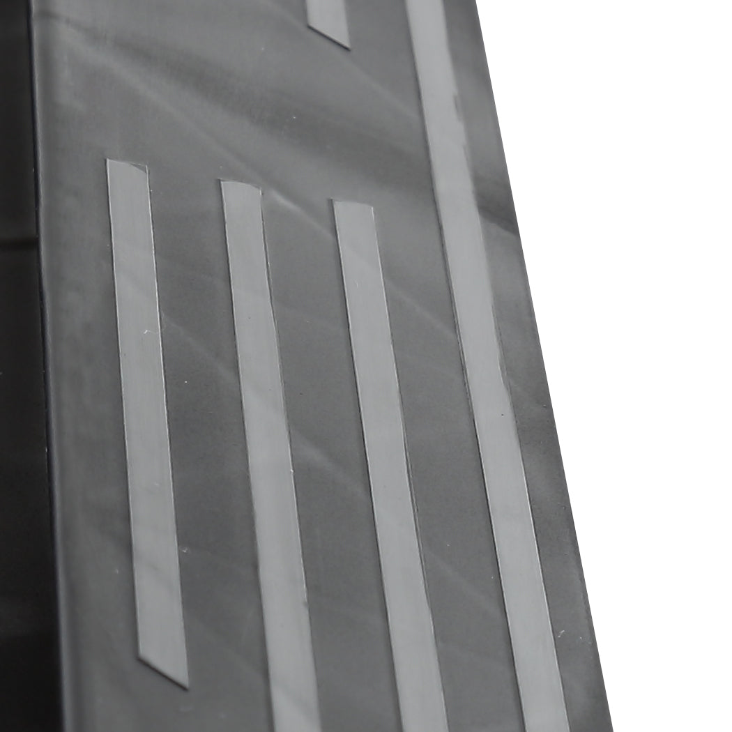 Levede Baby Safety Gate Adjustable Pet Black Ramp - Levede