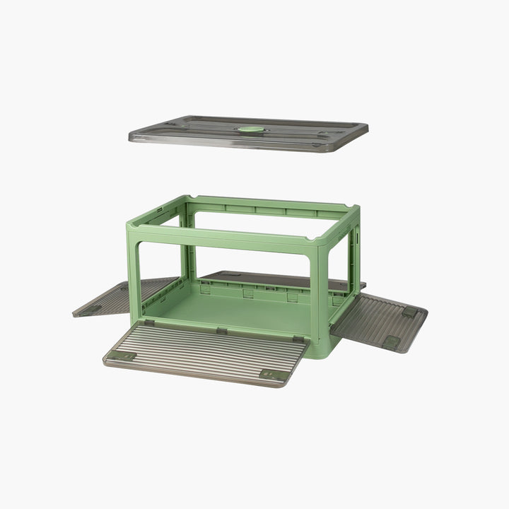 Storage Box Stackable Storage Container - Green
