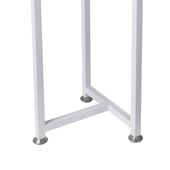 Levede Plant Stand Outdoor Indoor Flower White Large-1831592772163997700