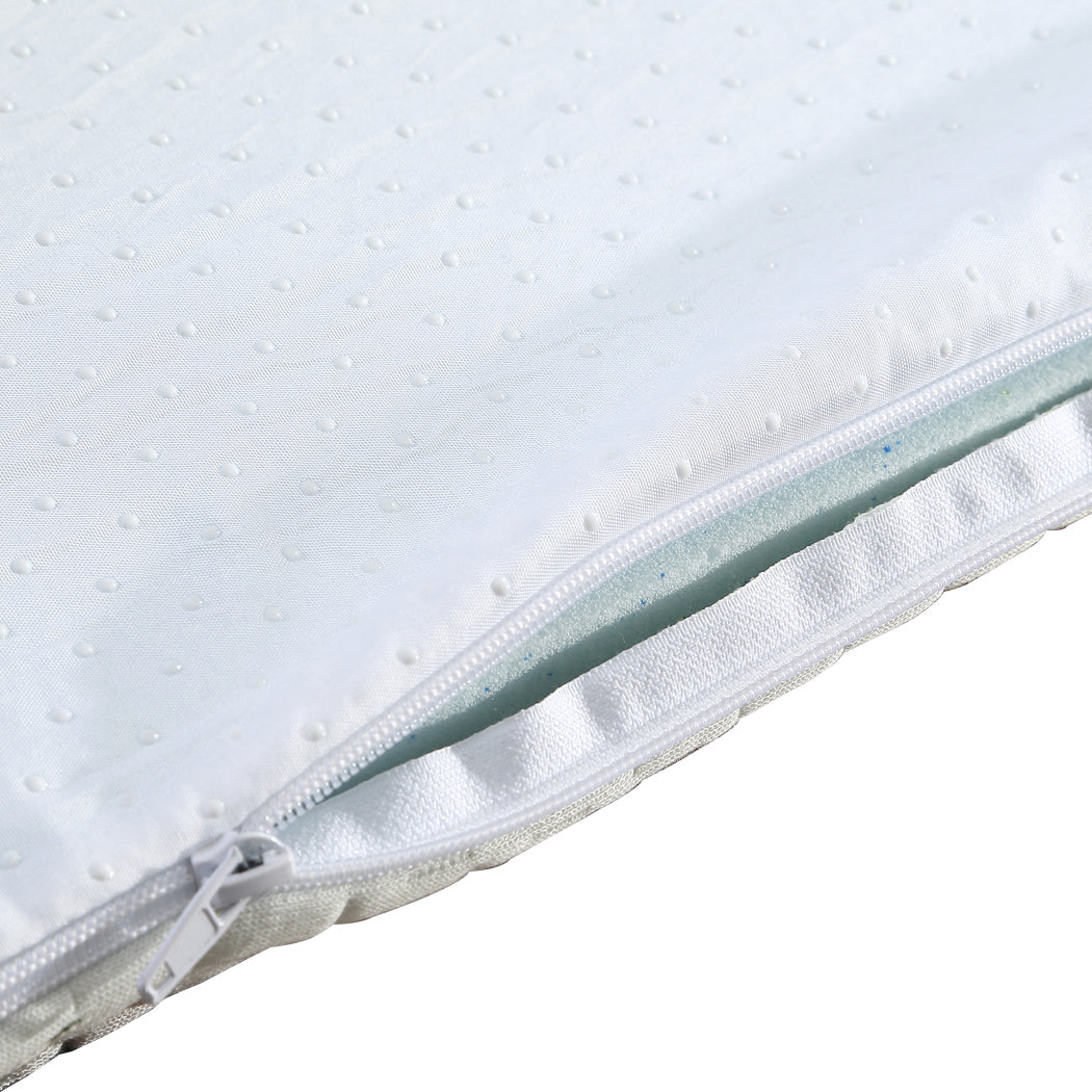 DreamZ 8cm Bedding Cool Gel Memory Foam - Levede