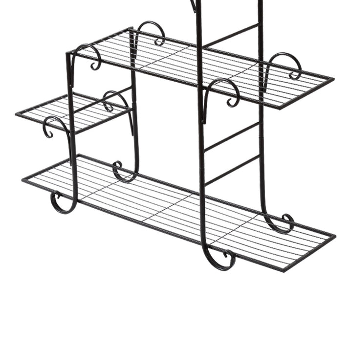 Levede 5 Tier Plant Stand Outdoor Indoor Metal - Levede