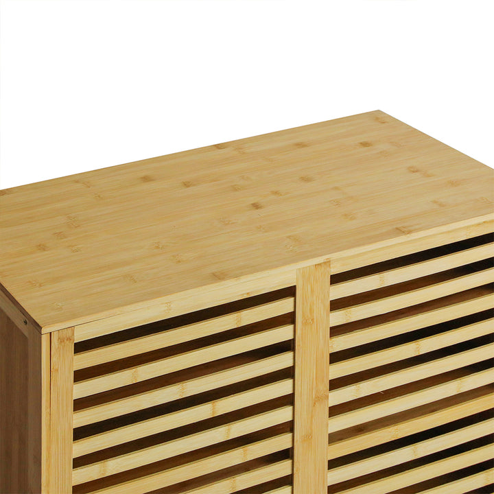 Levede Bamboo Storage Cabinet Freestanding Natural - Levede